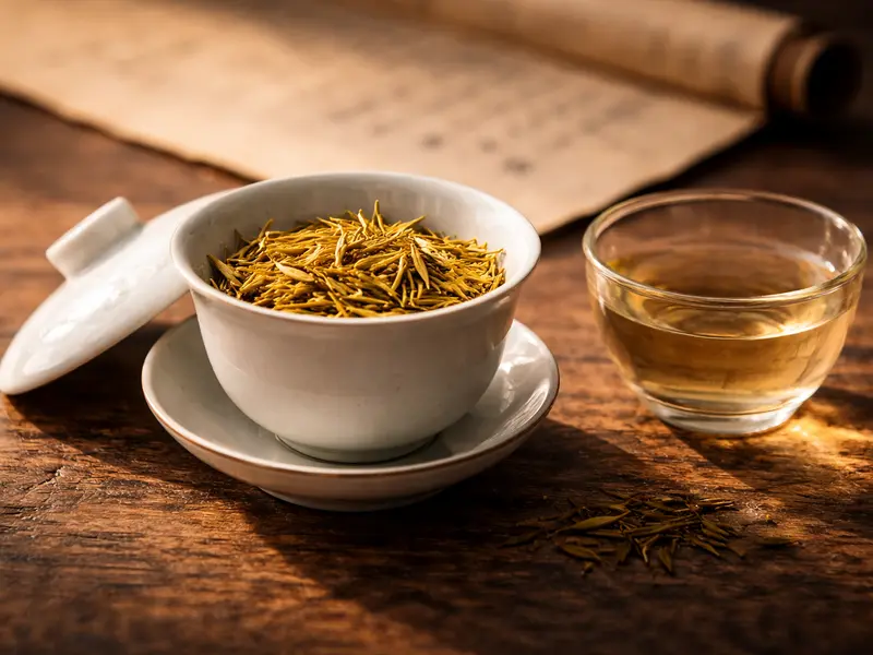 Yellow Tea — Rare lightly-oxidized teas with a mellow, honey-like char...