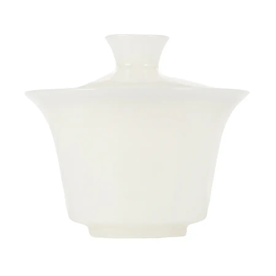 Gaiwan — White Porcelain — Gaiwan — Hibiki-an — detail view