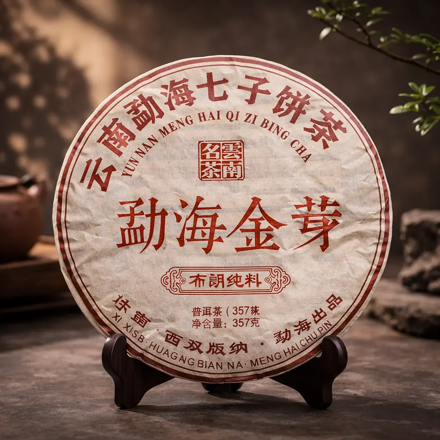 勐海金芽 Menghai Jin Ya (Bulang 布朗纯料)
