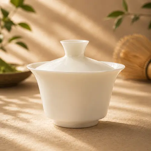 Gaiwan — White Porcelain — Gaiwan — Hibiki-an