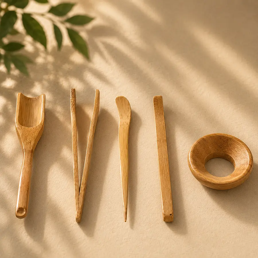 Cha Dao — 6-Piece Tool Set — Accessories — Hibiki-an — detail view