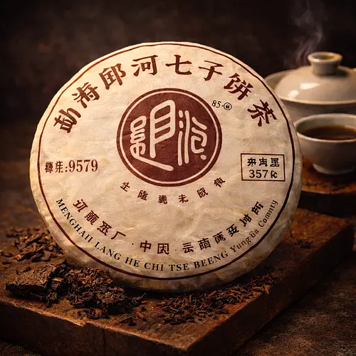 9579 Lang He 9579 — Шу пуер — 2007 — Lang He Tea Factory