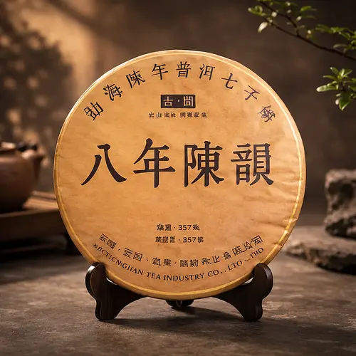 Ba Nian Chen Yun (Gu Gang ) — Шу пуер — 2009 — Tengjian Tea Industry